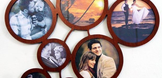 Laser Cut Grape Picture Frame Free Vector cdr Download - 3axis_co